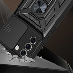 Spacecase Camring Galaxy S21 FE black