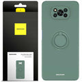 Spacecase Silicone Ring Poco X3 Pro/NFC dark green
