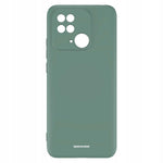 Spacecase Silicone Case Redmi 10C/Poco C40 dark green