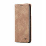 Spacecase Wallet Galaxy A21s light brown