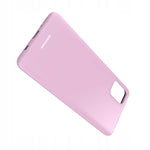 Spacecase Silicone Case Galaxy A71 lilac