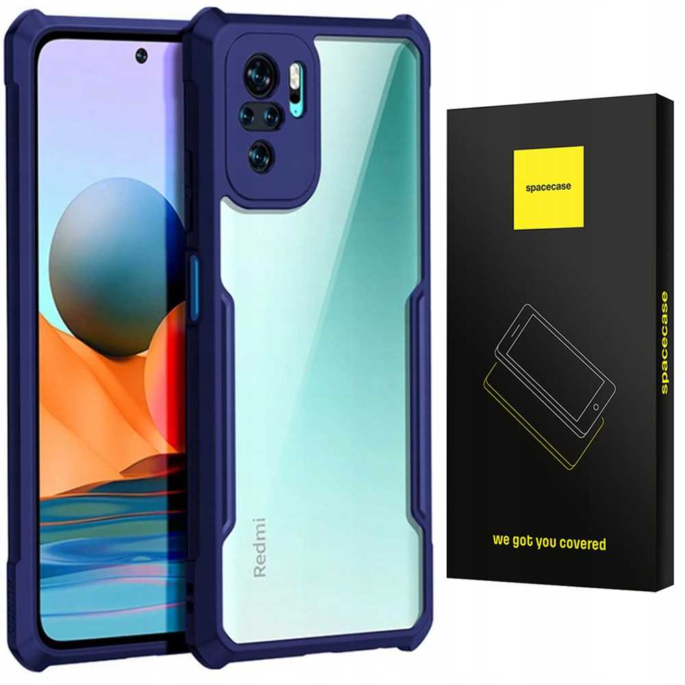 Spacecase Beetle Redmi Note 10 Pro niebieski