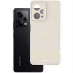 Spacecase Silicone Case Redmi Note 12 Pro 5G bone