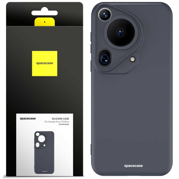 Spacecase Silicone Case Huawei Pura 70 Ultra black