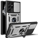 Spacecase Camring Galaxy S22 Ultra silver