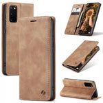Spacecase Wallet Galaxy S20 light brown