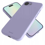Spacecase Silicone Case iPhone 16E / 17E Light Purple