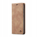 Spacecase Wallet Galaxy S22+ light brown