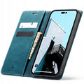 Spacecase Wallet iPhone 14 Pro blue