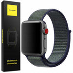 Spacecase Nylon Strap AW 38/40/41 navy blue/green