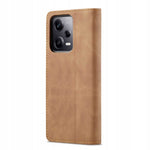 Spacecase Wallet Poco X5 Pro/Note 12 Pro light brown