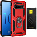 Spacecase Ring NX Galaxy S10+ czerwony