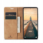 Spacecase Wallet Redmi Note 12 4G light brown