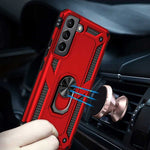 Spacecase Ring NX Galaxy S22 czerwony