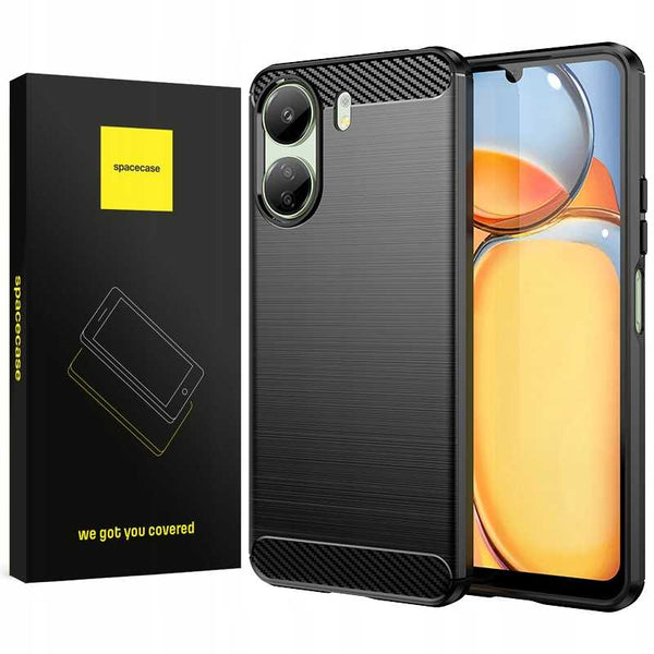 Spacecase Carbon Poco C65/Redmi 13C 4G black