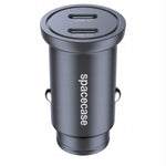 Spacecase Car Charger 30W Dual Port C30CC-12 black