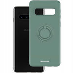 Spacecase Silicone Ring Galaxy S10+ dark green