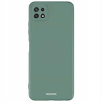 Spacecase Silicone Case Galaxy A22 5G dark green