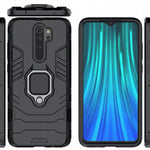 Spacecase X-Ring Redmi Note 8 Pro czarny