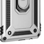 Spacecase Ring NX Galaxy A12 srebrny