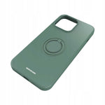 Spacecase Silicone Ring iPhone 13 dark green