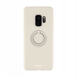 Spacecase Silicone Ring Galaxy S9 bone