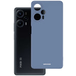 Spacecase Silicone Case Poco F5 blue
