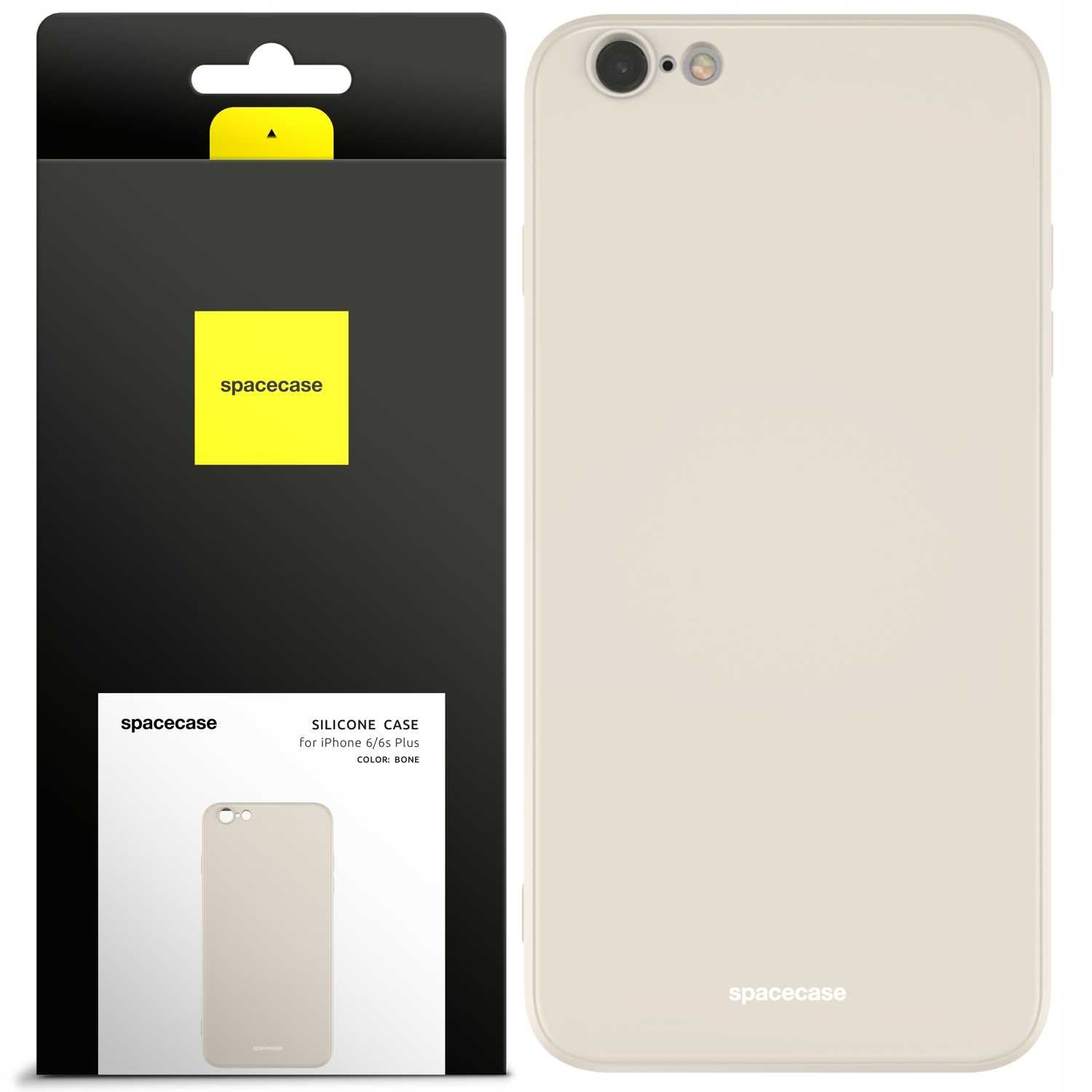 Spacecase Silicone Case iPhone 6/6s Plus bone