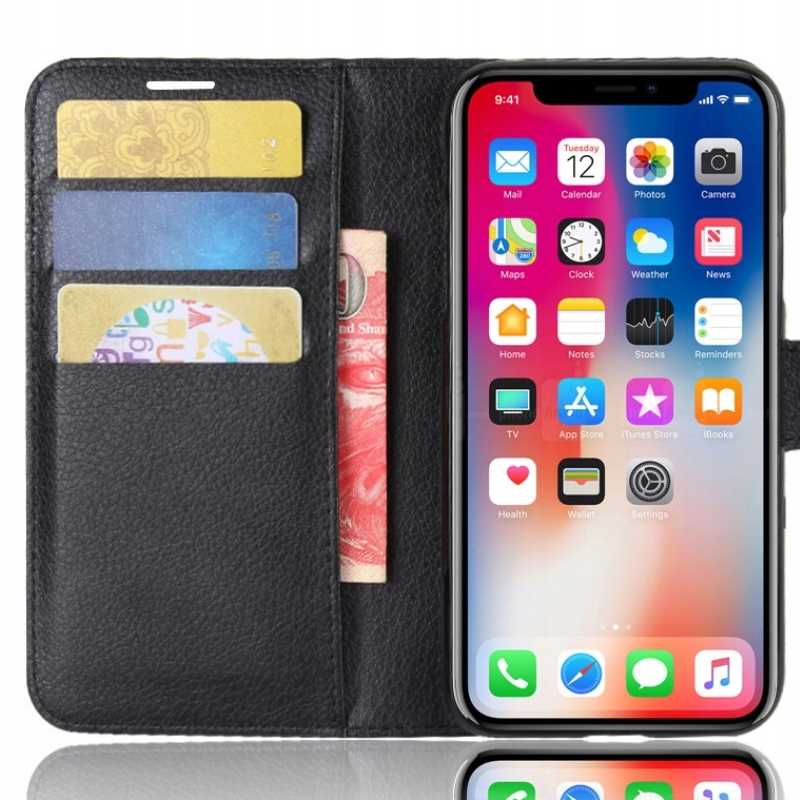LITCHI iPhone X/XS czarny