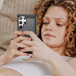 Spacecase Carbon Galaxy S24 Ultra black