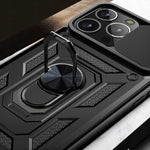 Spacecase Camring iPhone 14 Pro black