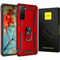 Spacecase Ring NX Galaxy S21 FE czerwony