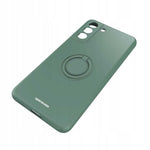 Spacecase Silicone Ring Galaxy S21 FE dark green