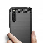 Spacecase Carbon Sony Xperia 10 IV czarny