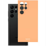 Spacecase Silicone Case Galaxy S22 Ultra orange