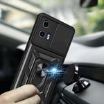Spacecase Camring Motorola G04/G24/G24 Power black