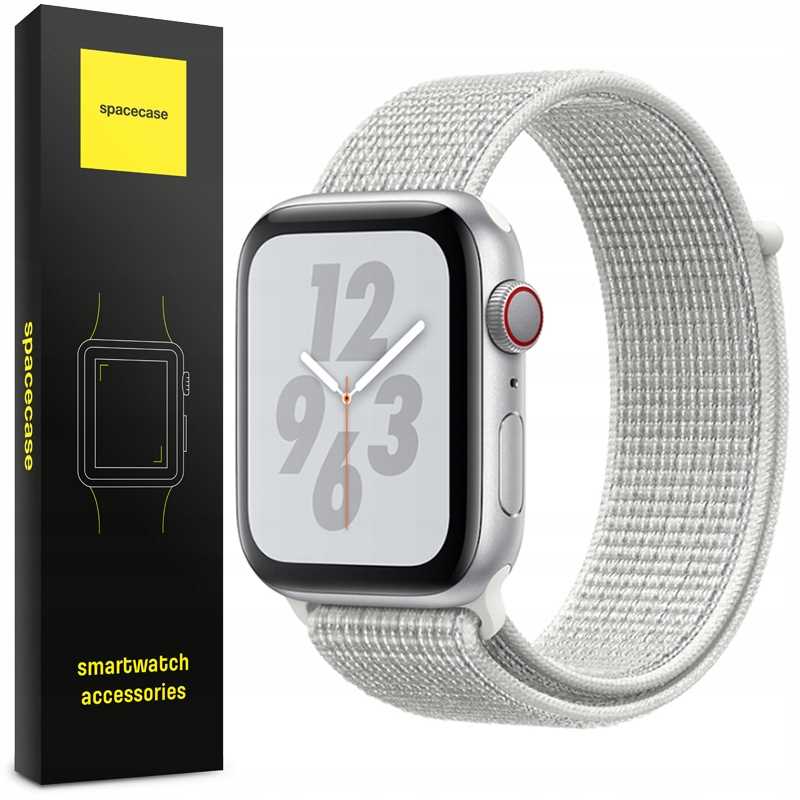 Spacecase Nylon Strap AW 42/44/45 white