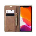 Spacecase Wallet iPhone 12 Pro Max light brown