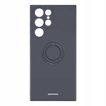 Spacecase Silicone Ring Galaxy S22 Ultra black