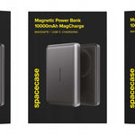 Spacecase Powerbank 10000mAh MagCharge PB02 gray