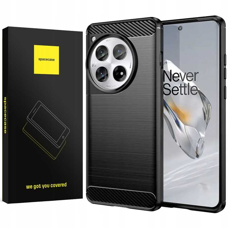 Spacecase Carbon OnePlus 12 black