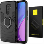 Spacecase X-Ring Redmi 9 czarny