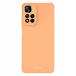 Spacecase Silicone Case Redmi Note 11 Pro+ orange