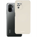 Spacecase Silicone Case Redmi Note 10/10s bone