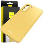 Spacecase Silicone Case Galaxy S22+ yellow