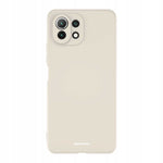 Spacecase Silicone Case Xiaomi Mi 11 Lite bone