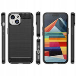 Spacecase Carbon iPhone 15 black