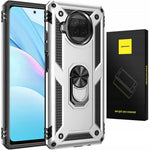 Spacecase Ring NX Mi 10T Lite srebrny