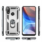 Spacecase Ring NX Motorola E7/E7i Power srebrny