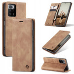 Spacecase Wallet Redmi Note 10 Pro light brown